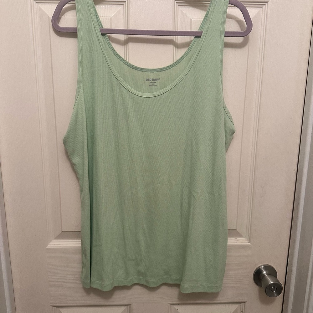 Old Navy Women's Mint Green Tank Top